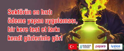 İlk Yatırıma %100 Eşleşme promotion banner
