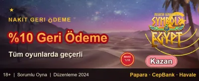 Haftalık VIP Geri Ödeme promotion banner